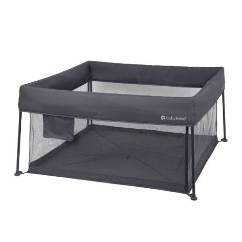 Baby Trend Play Zone Play Space with Compact Fold Deluxe Playard - Cosmic Gray