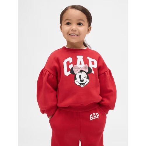 Gap × Disney Baby & Toddler VintageSoft Logo Bubble Sweatshirt