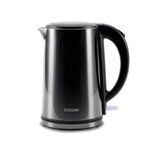 Double-Wall Stainless Steel Electric Kettle