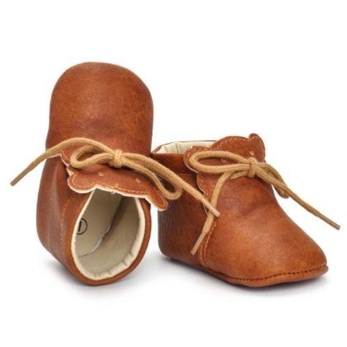 Leather Bear Moccs – Bodoke Kids Boutique