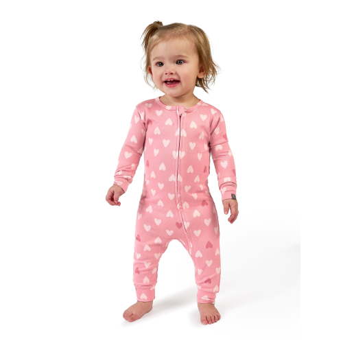 Modern Moments by Gerber Toddler Valentine´s Day One-Piece Pajama, Sizes 12M-5T