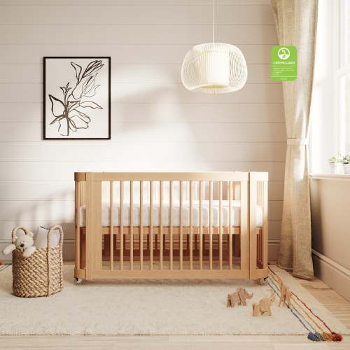 The Wave Crib - Natural Wood