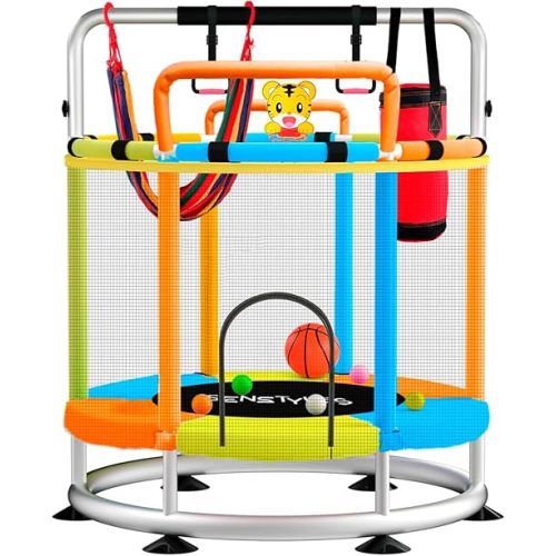 Trampoline for Kids - Kids Trampoline - Toddler Trampoline - Mini Trampoline for Kids - Trampoline Indoor - Trampoline Outdoor - Indoor Trampoline for Kids - Kids Trampoline Indoor