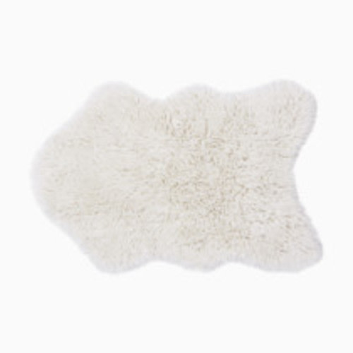 Lorena Canals Woolly Woolable Rug - Sheep White, 2' 5" X 3' 7"