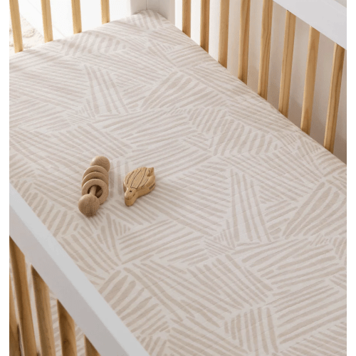 Babyletto Crib Sheet in GOTS Certified Organic Muslin Cotton