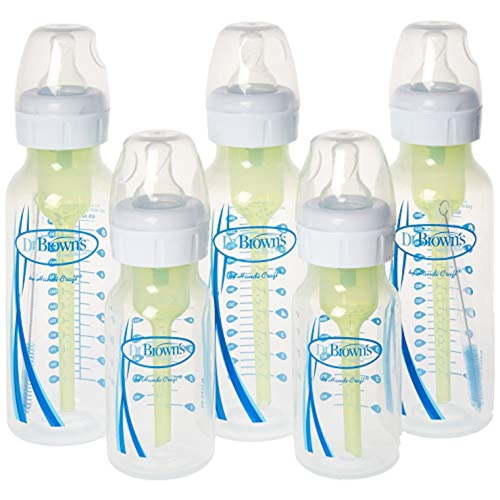 Dr. Brown's, Baby Bottle Gift Set, 6-Piece, Natural Flow, BPA Free