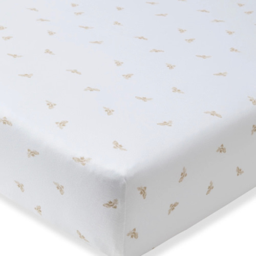 Golden Bee Organic Cotton BEESNUG® Fitted Crib Sheet - Hummus