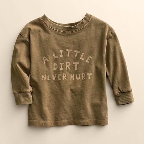 Baby & Toddler Little Co. by Lauren Conrad Organic Relaxed Long Sleeve Skater Tee