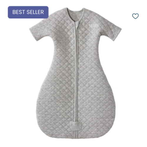 HALO Easy Transition SleepSack TOG 1.5 Quilted Gray Heather