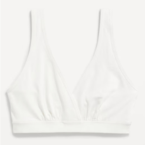 Maternity Cross-Front Cotton Nursing Bralette