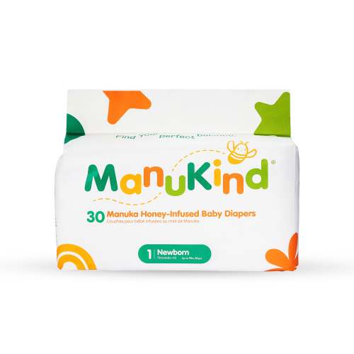 Manukind Premium Manuka Honey Diapers, Size 1 (Bag)
