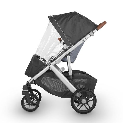 UPPAbaby Performance Rain Shield for Vista and Cruz Strollers / Waterproof and Windproof Coverage / Ventilated Design / Quick Attachment / Easy Access to Child
