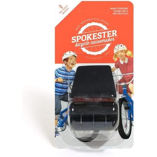 SPOKESTER Bicycle Noise Maker - Makes Your Bike Sound Like a Motorcycle