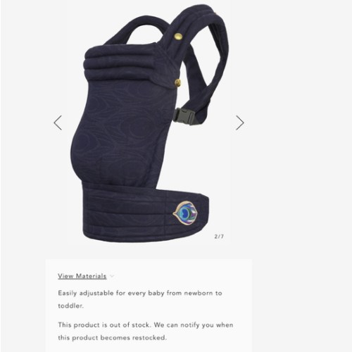 Argus Belle | Zeitgeist Baby Carrier | SHOP ARTIPOPPE