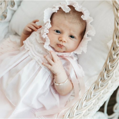Newborn Girl Pink Dress | Feltman Brothers