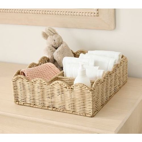 Palmer Scalloped Changing Table Organizer