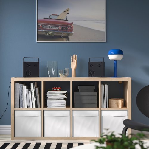 KALLAX Shelf Unit - White Stained Oak Effect