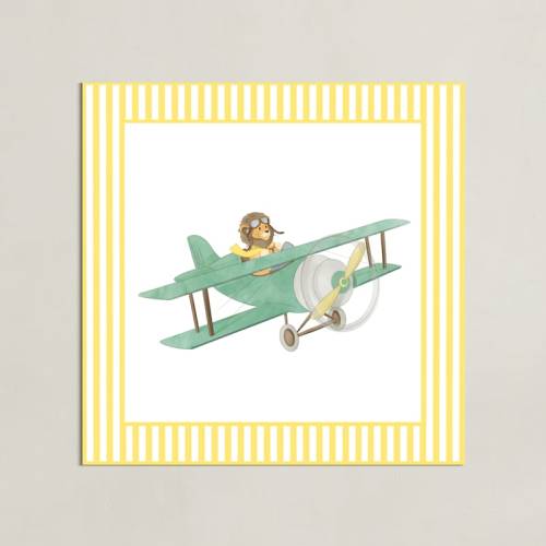 Safari Planes 3 Open Edition Children's Art Print by Krisztian Hollo