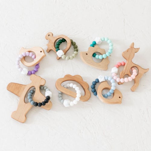 Ombré Animal Shape Teethers – Simple Steps Market