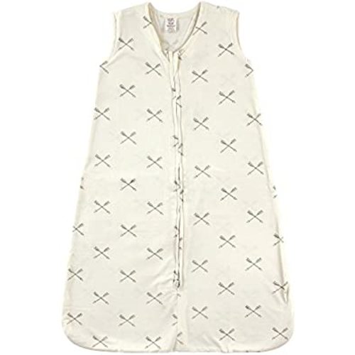 Touched by Nature Unisex Baby Organic Cotton Sleeveless Wearable Sleeping Bag, Sack, Blanket, Arrow, 18-24 Months