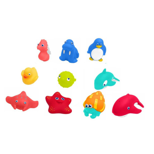 Bruin Deep Sea Squirtees with Carrying Case-10 Pack