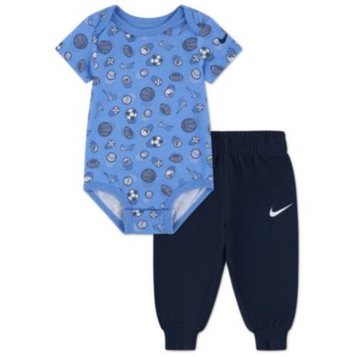 Baby Boys' Graphic Print Bodysuit and Jogger Pants, 2-Piece Set
