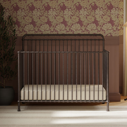 Winston 4-in-1 Convertible Crib - Vintage Iron