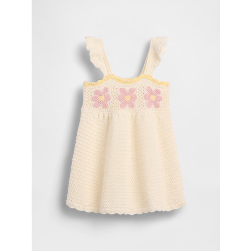 Baby Crochet Flower Dress