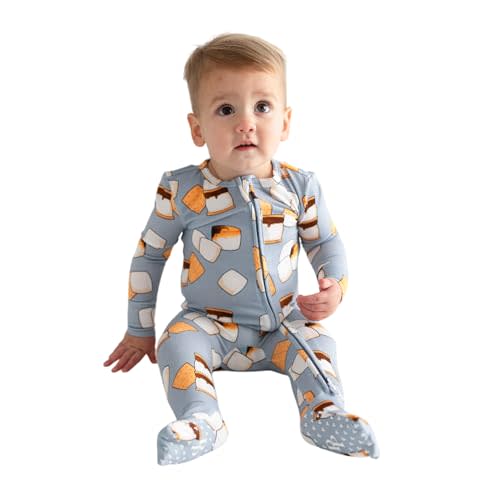 Posh Peanut Convertible Baby Sleepers - Girls Footless Baby Pajamas with 2 Way Zipper for Easy Diaper Changes