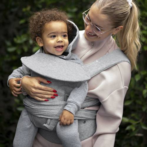 Boppy ComfyGrow Hybrid Baby Carrier, Dove Gray - Dove Gray