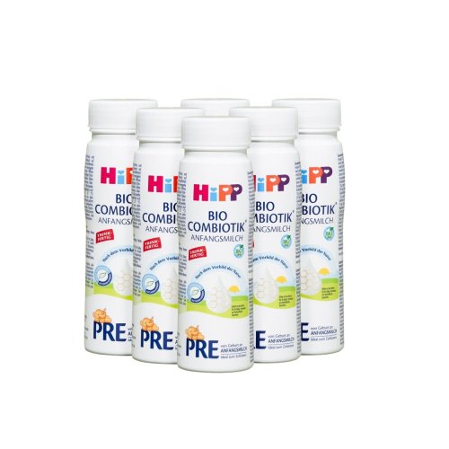 HiPP German Stage PRE Ready to Feed From Birth (200mlx6)