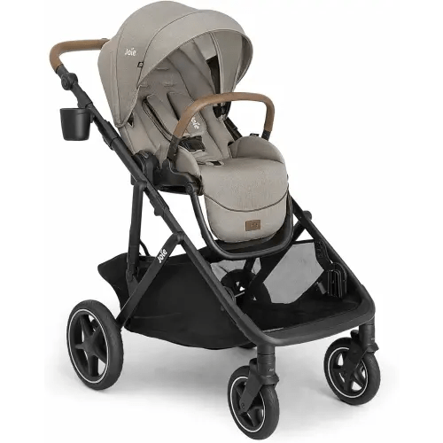 Joie Chive Single-to-Double Reversible Stroller, 20+ Customizable Modes, Suspension & All-Terrain Rubber Wheels, Expandable UPF 50+ Canopy (Dove)