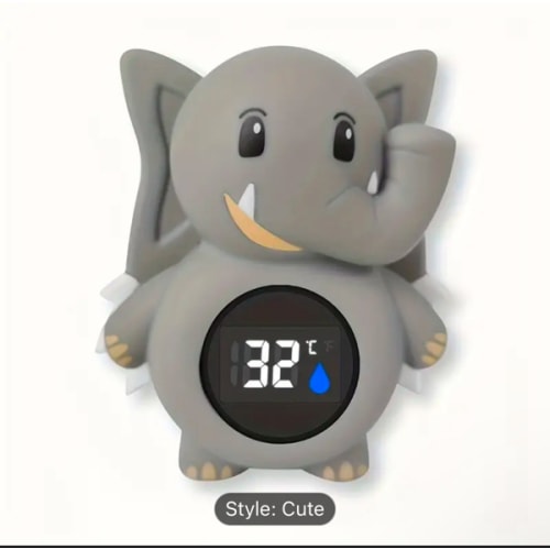 ' elephant cartoon thermometer led display celsius - Temu