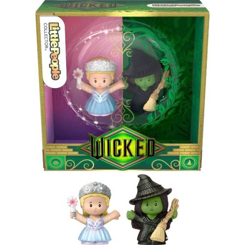 Little People Glinda & Elphaba Wicked: For Good Collector Figure Set - 2pk