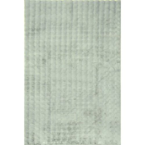 Nuloom Jeni SuperiorWash Solid Faux Rabbit Machine Washable Area Rug, 5' x 8', Green