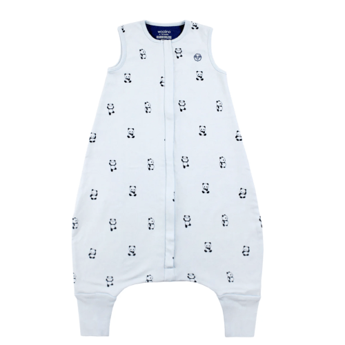 4 Season® Baby Sleep Bag with Feet, Merino Wool & Organic Cotton, Panda