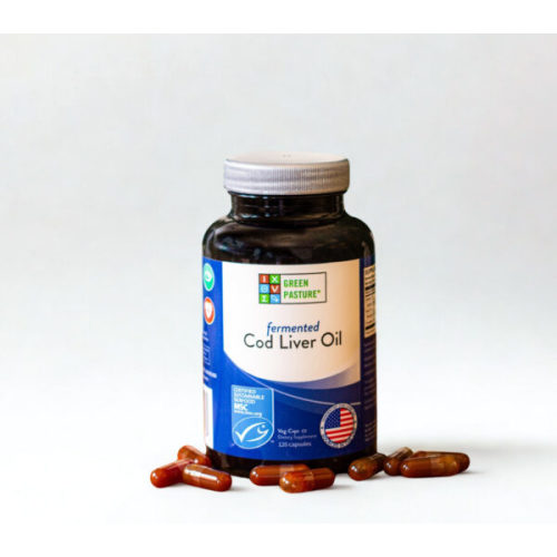 Fermented Cod Liver Oil - Capsule - MSC certified - Green Pasture Products