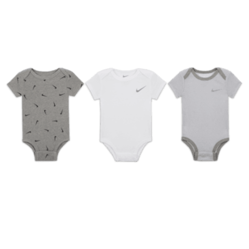 Nike E1D1 Baby (0-9M) Mix and Match Bodysuits (3-Pack)