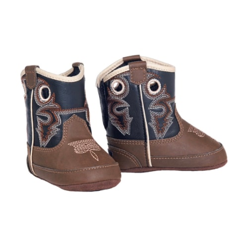Double Barrel Infant Boys' Trace Baby Bucker Boots - Round Toe