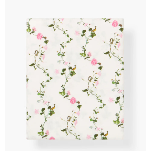 The Crib Sheet - Pink Pond Floral