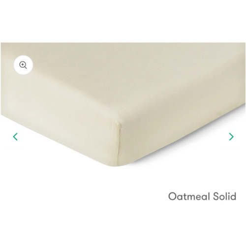 Breathable, Organic Cotton Sheets (2-pack) - Standard / Stardust Blush Coral & White