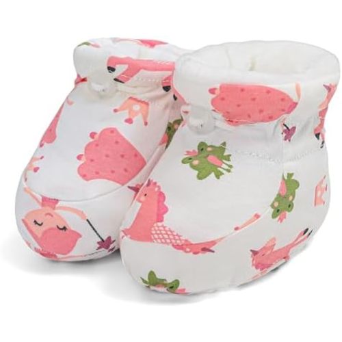 ESTAMICO Unisex Newborn Fleece Booties