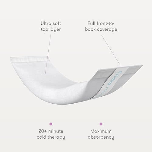 Frida Mom 2-in-1 Postpartum Pads, Absorbent Perineal Ice Maxi Pads, Instant Cold Therapy Packs and Maternity Pad in One