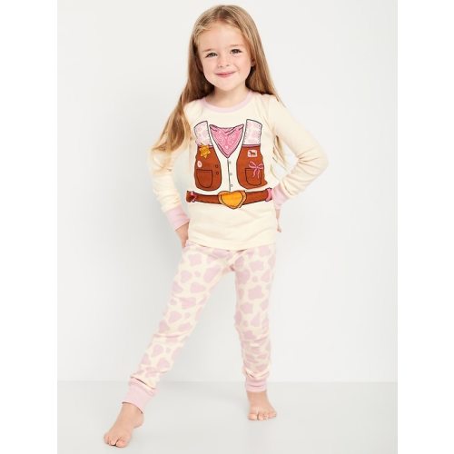 Printed Snug-Fit Pajama Set for Toddler & Baby
