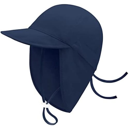 Baby Sun Hat Baby Hats with Neck Flap Infant Sun Hat UPF50+ Cotton Toddler Beach Hat Newborn Sun Hat Baby Baseball Cap