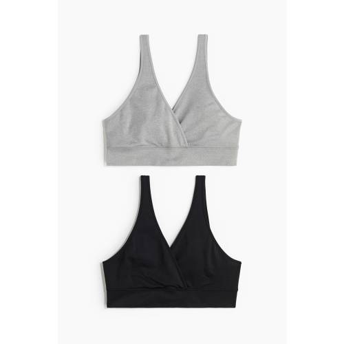 MAMA 2-PACK SEAMLESS NURSING BRAS