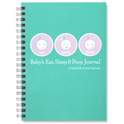 Baby's Eat, Sleep & Poop Journal, Log Book (Aqua)