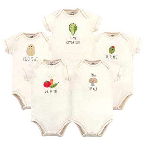 Touched by Nature Unisex Baby Organic Cotton Bodysuits