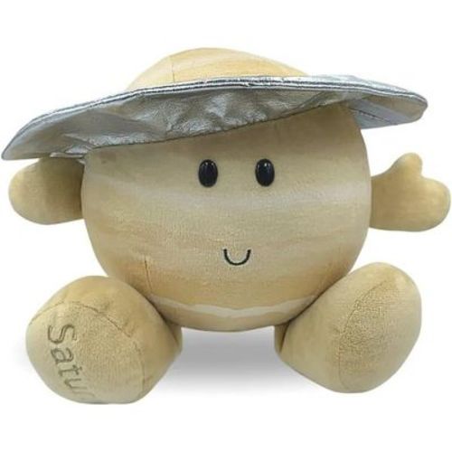 Celestial Buddies Saturn Buddy | 10" Soft Stuffed Plush, Fun Planet Facts Tag for Kids – STEM Learning, Classroom & Homeschool Science Space Astronomy