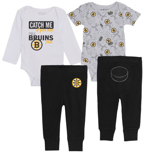 Bruins Newborn Turn Me Around 3pc Set